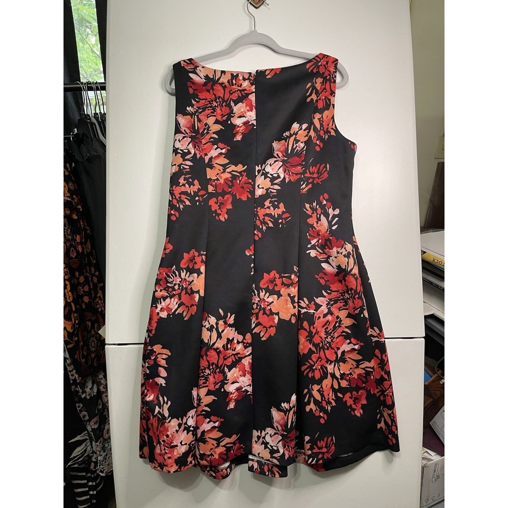 American Living by Ralph Lauren Fit & Flare Dress 16 Party Slimming Formal Retro - Picture 5 of 14